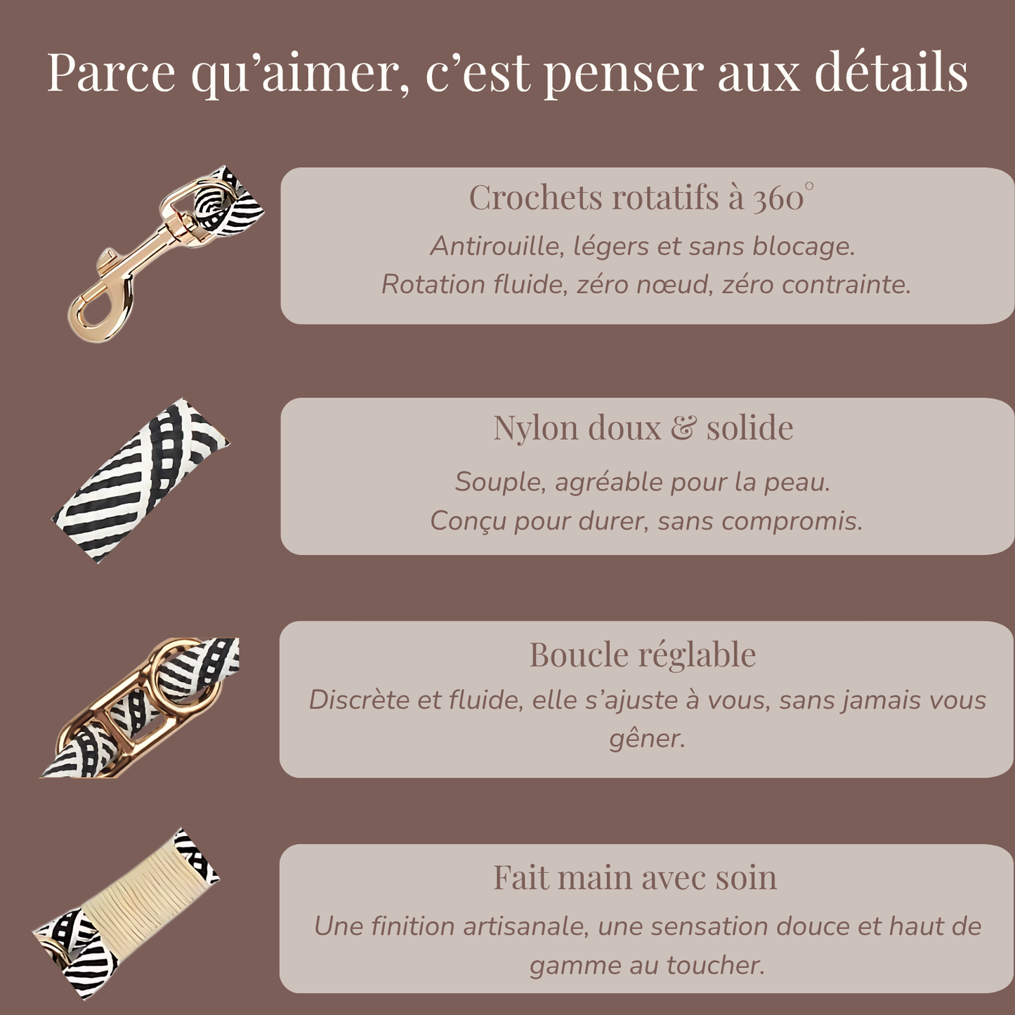 Laisse mains libres